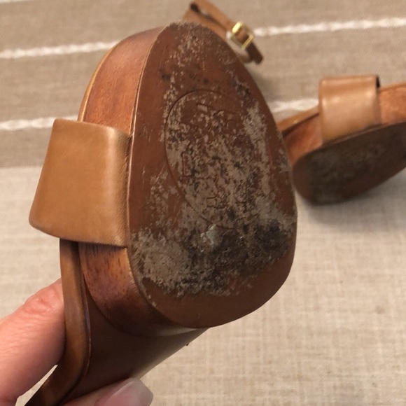 Tory Burch Amina Leather Platform heels - Picture 10 of 12